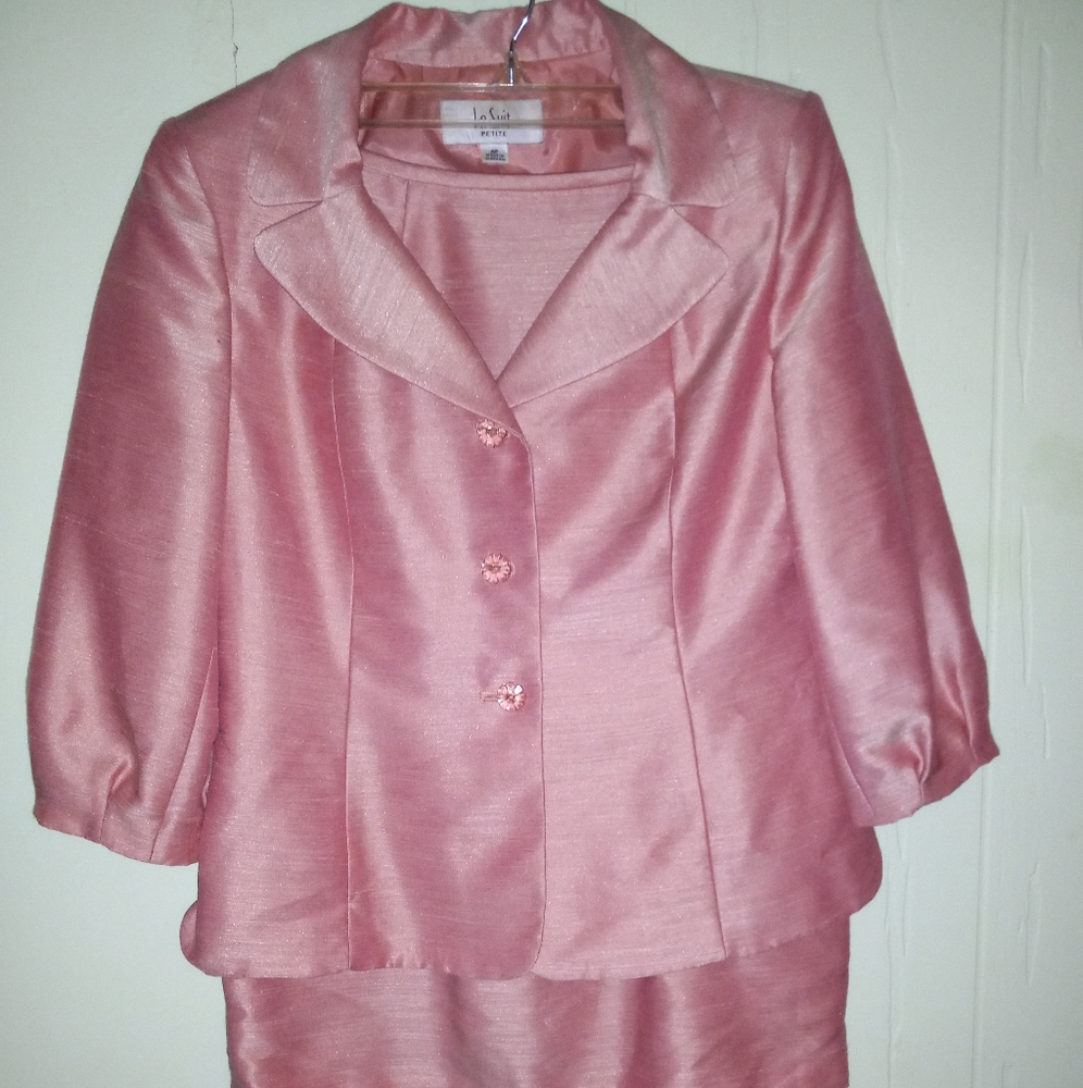 Le Suit Petite Skirt Suit